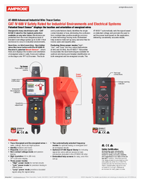 Thumbnail of document Data Sheet - AT-8030 Advanced Industrial Wire Tracer Kit